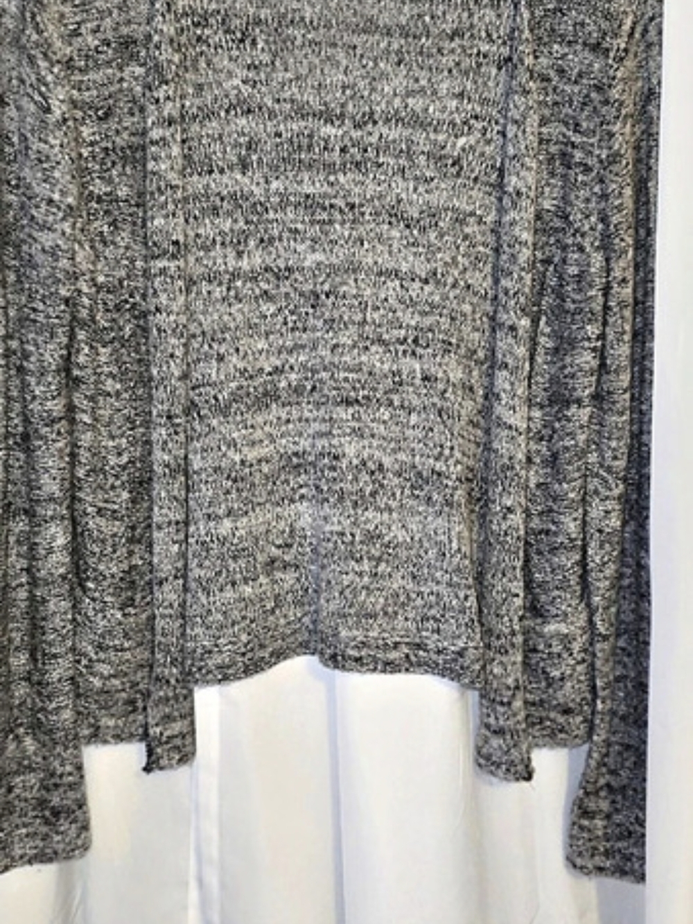 Coldwater Creek Gray Knit Cardigan Size Small